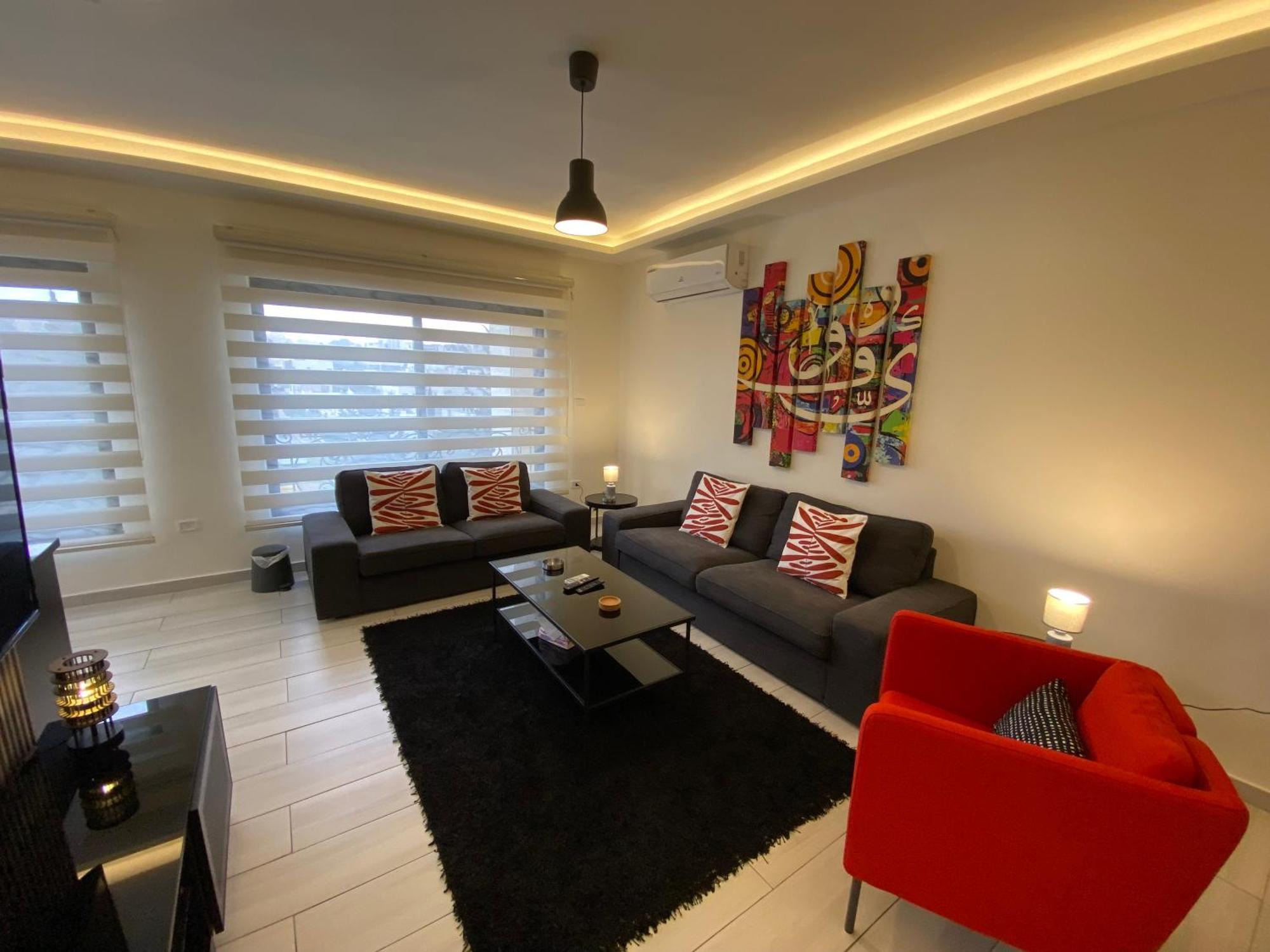 Dair Ghbar Apartment Amman Oda fotoğraf