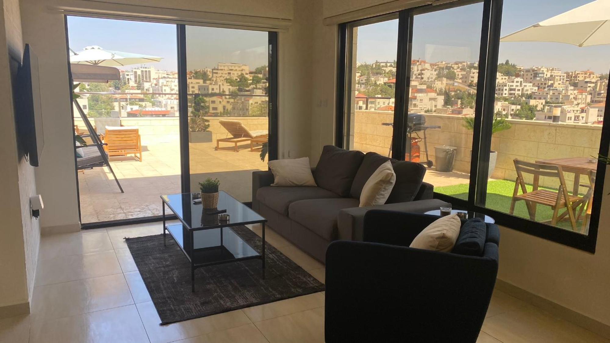 Dair Ghbar Apartment Amman Oda fotoğraf